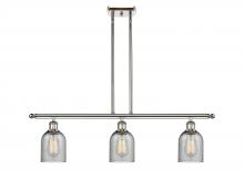  516-3I-PN-G257-LED - Caledonia - 3 Light - 36 inch - Polished Nickel - Cord hung - Island Light