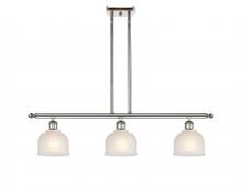  516-3I-PN-G411-LED - Dayton - 3 Light - 36 inch - Polished Nickel - Cord hung - Island Light