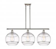  516-3I-PN-G556-12CL - Rochester - 3 Light - 39 inch - Polished Nickel - Cord hung - Island Light