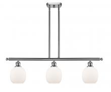  516-3I-SN-G101-LED - Belfast - 3 Light - 36 inch - Brushed Satin Nickel - Cord hung - Island Light