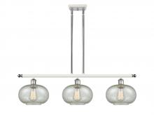  516-3I-WPC-G249-LED - Gorham - 3 Light - 36 inch - White Polished Chrome - Cord hung - Island Light