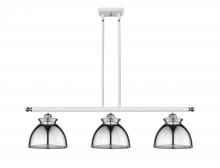 Innovations Lighting 516-3I-WPC-M14-PC - Adirondack - 3 Light - 36 inch - White Polished Chrome - Multi Pendant