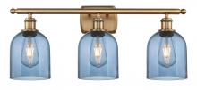 Innovations Lighting 516-3W-BB-G558-6BL - Bella - 3 Light - 26 inch - Brushed Brass - Bath Vanity Light