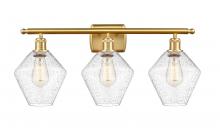  516-3W-SG-G654-8 - Cindyrella - 3 Light - 28 inch - Satin Gold - Bath Vanity Light