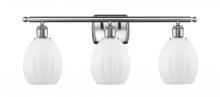  516-3W-SN-G81-LED - Eaton - 3 Light - 26 inch - Brushed Satin Nickel - Bath Vanity Light