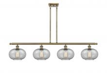 Innovations Lighting 516-4I-AB-G247-LED - Gorham - 4 Light - 48 inch - Antique Brass - Cord hung - Island Light