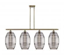 Innovations Lighting 516-4I-AB-G557-10SM - Vaz - 4 Light - 48 inch - Antique Brass - Cord hung - Island Light