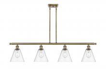  516-4I-AB-GBC-82 - Berkshire - 4 Light - 48 inch - Antique Brass - Cord hung - Island Light