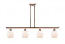  516-4I-AC-G101-LED - Belfast - 4 Light - 48 inch - Antique Copper - Cord hung - Island Light