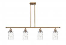  516-4I-BB-G352-LED - Candor - 4 Light - 48 inch - Brushed Brass - Cord hung - Island Light