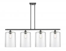  516-4I-BK-G112-L - Cobbleskill - 4 Light - 48 inch - Matte Black - Cord hung - Island Light