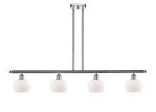  516-4I-PC-G91-LED - Fenton - 4 Light - 48 inch - Polished Chrome - Cord hung - Island Light