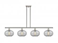  516-4I-PN-G247-LED - Gorham - 4 Light - 48 inch - Polished Nickel - Cord hung - Island Light