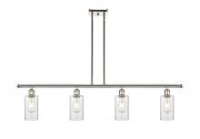 Innovations Lighting 516-4I-PN-G804 - Clymer - 4 Light - 48 inch - Polished Nickel - Cord hung - Island Light