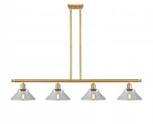  516-4I-SG-G132-LED - Orwell - 4 Light - 48 inch - Satin Gold - Cord hung - Island Light