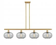  516-4I-SG-G247 - Gorham - 4 Light - 48 inch - Satin Gold - Cord hung - Island Light