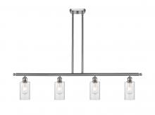  516-4I-SN-G804 - Clymer - 4 Light - 48 inch - Brushed Satin Nickel - Cord hung - Island Light