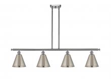 Innovations Lighting 516-4I-SN-MBC-8-SN-LED - Berkshire - 4 Light - 48 inch - Brushed Satin Nickel - Cord hung - Island Light