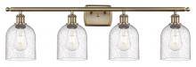 Innovations Lighting 516-4W-AB-G558-6SDY - Bella - 4 Light - 36 inch - Antique Brass - Bath Vanity Light