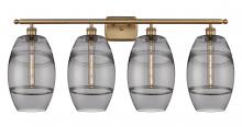  516-4W-BB-G557-8SM - Vaz - 4 Light - 38 inch - Brushed Brass - Bath Vanity Light