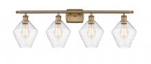  516-4W-BB-G654-8 - Cindyrella - 4 Light - 38 inch - Brushed Brass - Bath Vanity Light