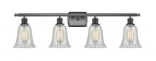  516-4W-BK-G2811-LED - Hanover - 4 Light - 36 inch - Matte Black - Bath Vanity Light