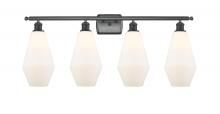  516-4W-BK-G651-7 - Cindyrella - 4 Light - 37 inch - Matte Black - Bath Vanity Light