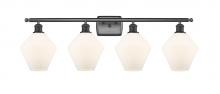  516-4W-OB-G651-8 - Cindyrella - 4 Light - 38 inch - Oil Rubbed Bronze - Bath Vanity Light