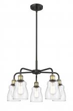  516-5CR-BAB-G392 - Ellery - 5 Light - 23 inch - Black Antique Brass - Chandelier