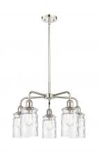  516-5CR-PN-G352 - Candor - 5 Light - 23 inch - Polished Nickel - Chandelier