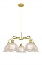  516-5CR-SG-G422 - Arietta - 5 Light - 26 inch - Satin Gold - Chandelier