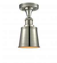  517-1CH-PN-M9 - Addison - 1 Light - 5 inch - Polished Nickel - Semi-Flush Mount