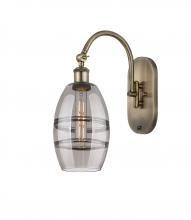  518-1W-AB-G557-6SM - Vaz - 1 Light - 6 inch - Antique Brass - Sconce