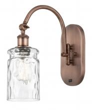  518-1W-AC-G352 - Candor - 1 Light - 5 inch - Antique Copper - Sconce