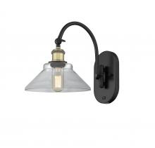  518-1W-BAB-G132-LED - Orwell - 1 Light - 8 inch - Black Antique Brass - Sconce