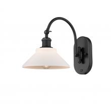  518-1W-BK-G131-LED - Orwell - 1 Light - 8 inch - Matte Black - Sconce