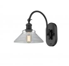  518-1W-BK-G132-LED - Orwell - 1 Light - 8 inch - Matte Black - Sconce