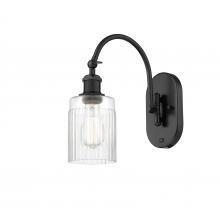  518-1W-BK-G342-LED - Hadley - 1 Light - 5 inch - Matte Black - Sconce