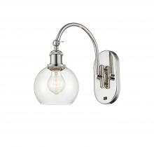  518-1W-PN-G122-6 - Athens - 1 Light - 6 inch - Polished Nickel - Sconce