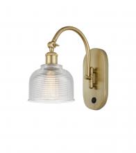  518-1W-SG-G412-LED - Dayton - 1 Light - 6 inch - Satin Gold - Sconce