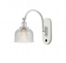  518-1W-WPC-G412-LED - Dayton - 1 Light - 6 inch - White Polished Chrome - Sconce