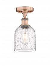 Innovations Lighting 616-1F-AC-G558-6SDY - Bella - 1 Light - 6 inch - Antique Copper - Semi-Flush Mount