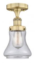 Innovations Lighting 616-1F-BB-G194 - Bellmont - 1 Light - 6 inch - Brushed Brass - Semi-Flush Mount