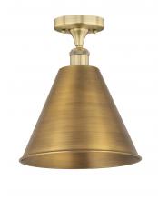  616-1F-BB-MBC-12-BB - Berkshire - 1 Light - 12 inch - Brushed Brass - Semi-Flush Mount