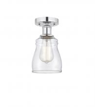 Innovations Lighting 616-1F-PC-G392 - Ellery - 1 Light - 5 inch - Polished Chrome - Semi-Flush Mount