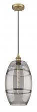  616-1P-BB-G557-10SM - Vaz - 1 Light - 10 inch - Brushed Brass - Cord hung - Mini Pendant