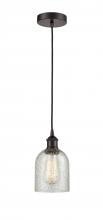  616-1P-OB-G259 - Caledonia - 1 Light - 5 inch - Oil Rubbed Bronze - Cord hung - Mini Pendant