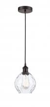  616-1P-OB-G362-LED - Waverly - 1 Light - 6 inch - Oil Rubbed Bronze - Cord hung - Mini Pendant