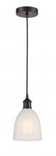  616-1P-OB-G441-LED - Brookfield - 1 Light - 6 inch - Oil Rubbed Bronze - Cord hung - Mini Pendant