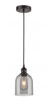 Innovations Lighting 616-1P-OB-G558-6SM - Bella - 1 Light - 6 inch - Oil Rubbed Bronze - Cord hung - Mini Pendant